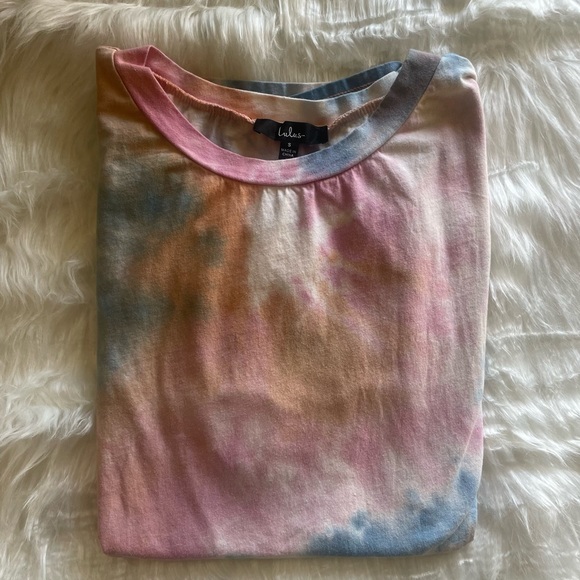 Lulu’s Tie Dye Oversized T-Shirt - Picture 2 of 3